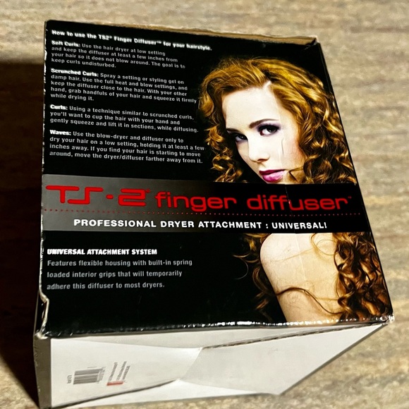 NIB TS-2 finger diffuser professional dryer attachment universal - Picture 2 of 12